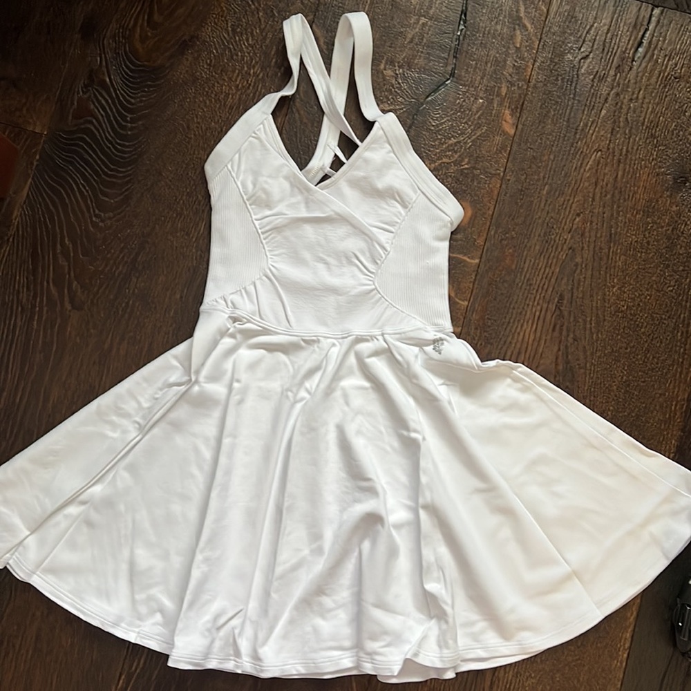 FP Movement Good Karma Dress in White M/L - Picture 7 of 16